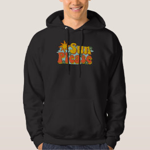Sudadera Hippie Beach Retro Boho Sun Por Favor Océano Veran