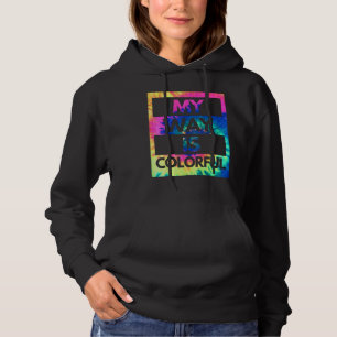 Sudadera Hippie de mancha de pintura tolerante a la liberta