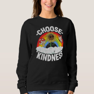 Sudadera Hippie de paz anti bullying arcoiris elegido