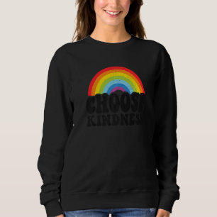 Sudadera Hippie de paz anti bullying arcoiris elegido