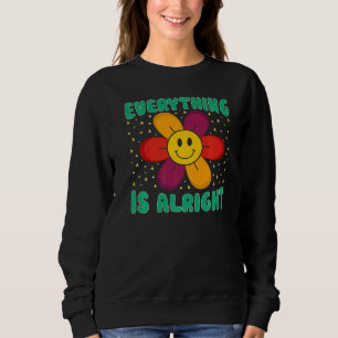 Sudadera Hippie Flor Paz Amor Feliz Alma