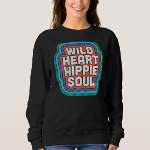 Sudadera Hippie Flor Paz Amor Feliz Alma