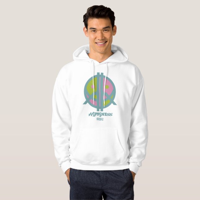 Sudadera Hippie Happiness ICON HIppie Happy by Masanser (Anverso completo)