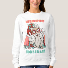 Hippie Holidays Navidades Groovy Santa Claus