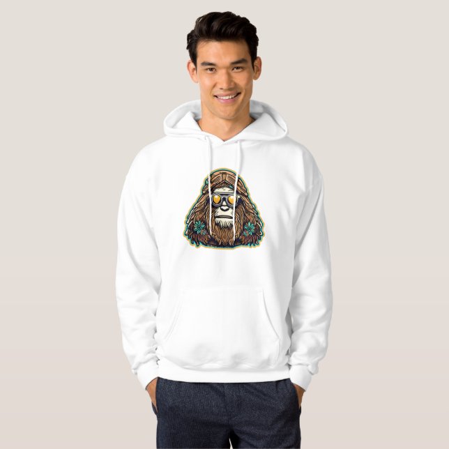 Sudadera Hippie Sasquatch (Anverso completo)