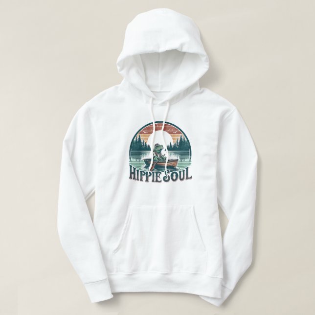 Sudadera Hippie Soul Hooed (Diseño del anverso)