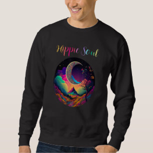 Sudadera Hippie Soul Shirt Ama la Paz la Naturaleza Colorid
