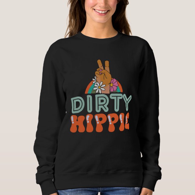 Sudadera Hippie Sucio BoHo Hippie (Anverso)