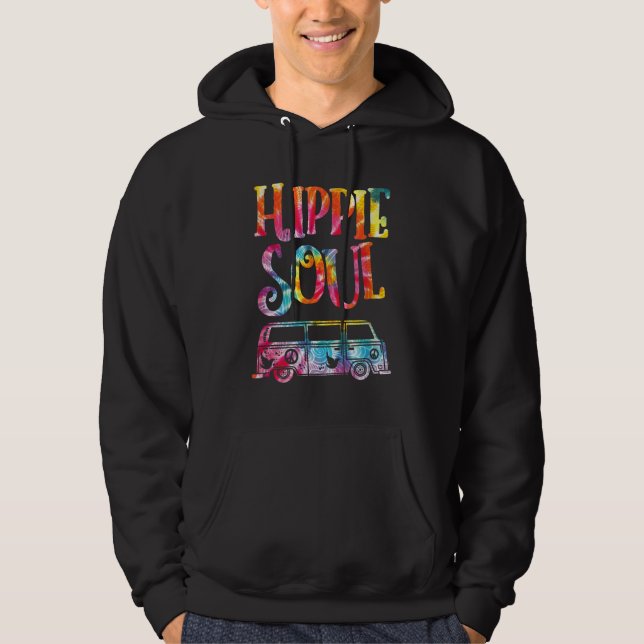 Sudadera Hippie Tie Dye Van Hippie Soul (Anverso)