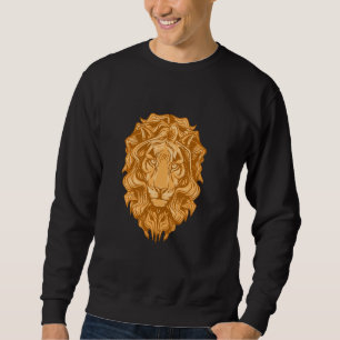 Sudadera Hippie Vintage Lion