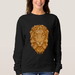 Sudadera Hippie Vintage Lion