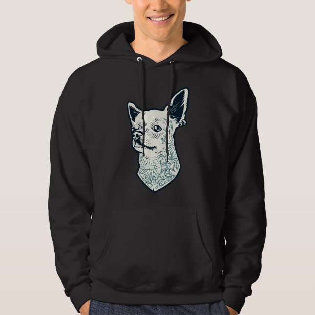 Sudadera Hipser Chihuahua (Anverso)