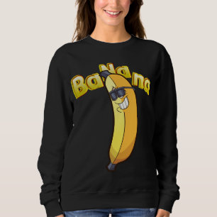 Sudadera Hipster Banana Funny Vegan Fruit Lover Regalo