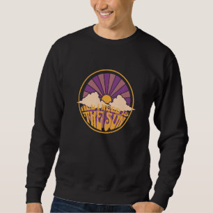 Sudadera Hipster retro Hippie Todo lo que necesito es el so