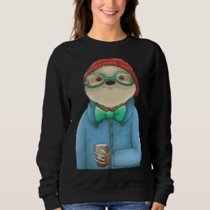 Sudadera Hipster Sloth