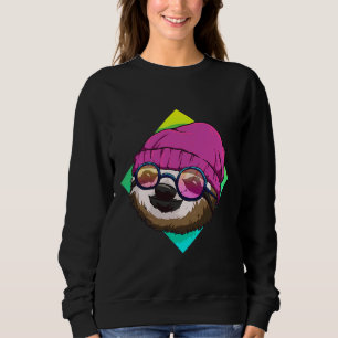 Sudadera Hipster Sloth Cute Sloths Ideas