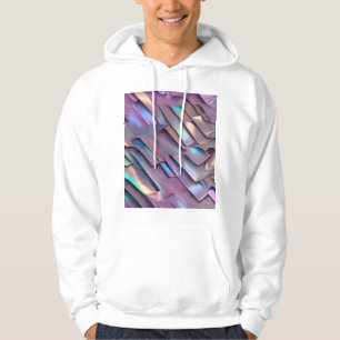 Sudadera Hiridiscente futurista/holográfico abstracto