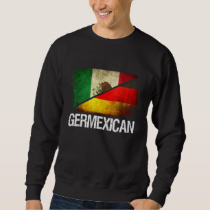 Sudadera Hispano germánico de media bandera alemana y mitad