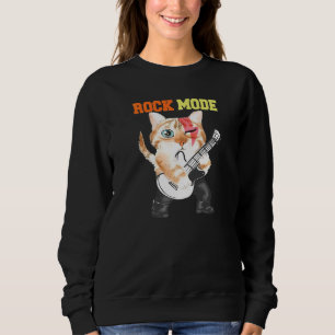 Sudadera Hiss Gats Kittens Rock Rockin Mode Pun