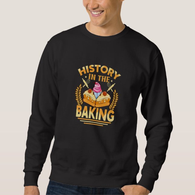 Sudadera Historia En El Pastel De Hormigón Y Las Galletas (Anverso)