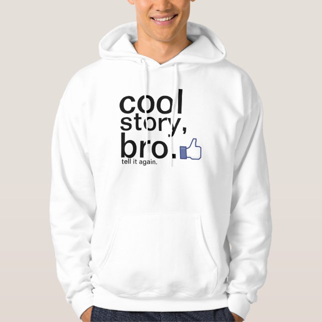 Sudadera Historia fresca, bro. (Anverso)