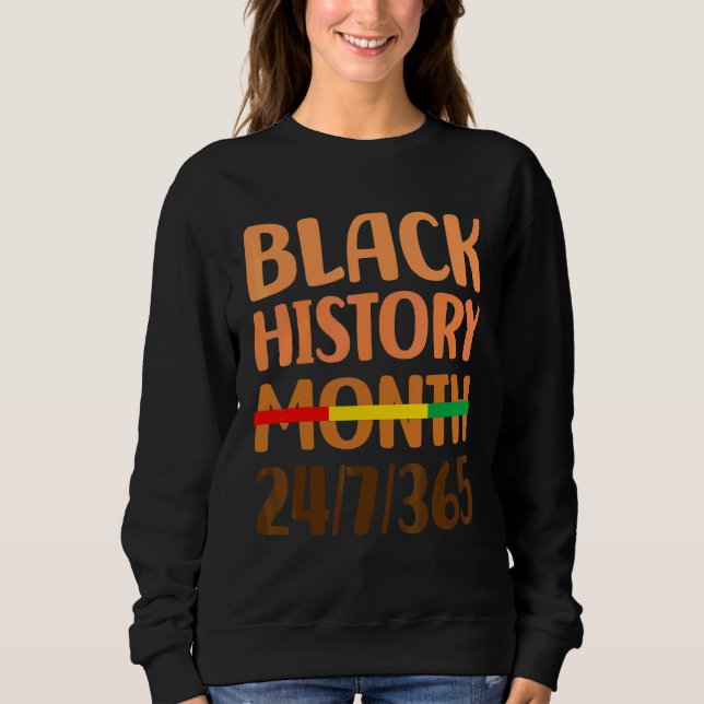 Sudadera Historia Negra 247365 Hombres Mujeres Niños Histor (Anverso)