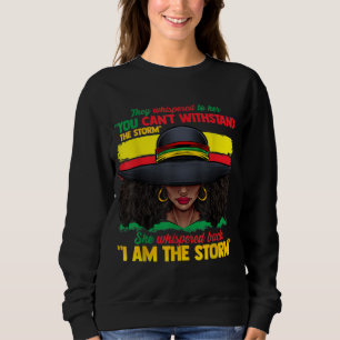 Sudadera Historia Negra Africana Para Las Mujeres Yo Soy La