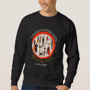 Sudadera Historia negra afroamericanos y las artes de 2024