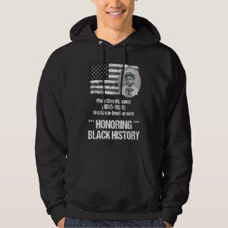 Sudadera Historia Negra con la primera enfermera afroameric