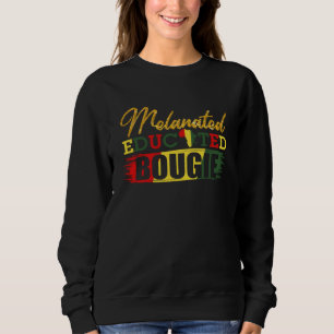 Sudadera Historia Negra Melanizada Educada Bougie Melanina