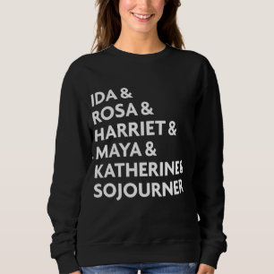 Sudadera Historia negra - Mujeres negras Inspiradoras en Hi