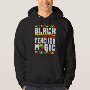 Sudadera Historia negra Pajamas Afro Maestra negra mágica b