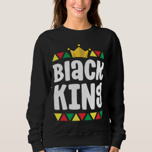 Sudadera Historia Negra Para Niños Negros Rey Africano Pri