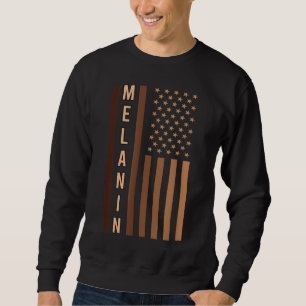Sudadera Historia negra patriotica afroamericana