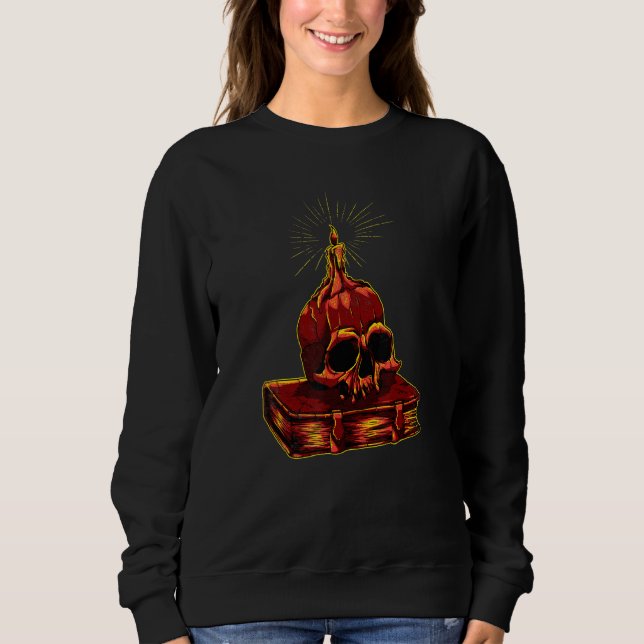 Sudadera Historia oscura Memento Mori (Anverso)