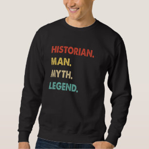 Sudadera Historiador Hombre Mito Leyenda