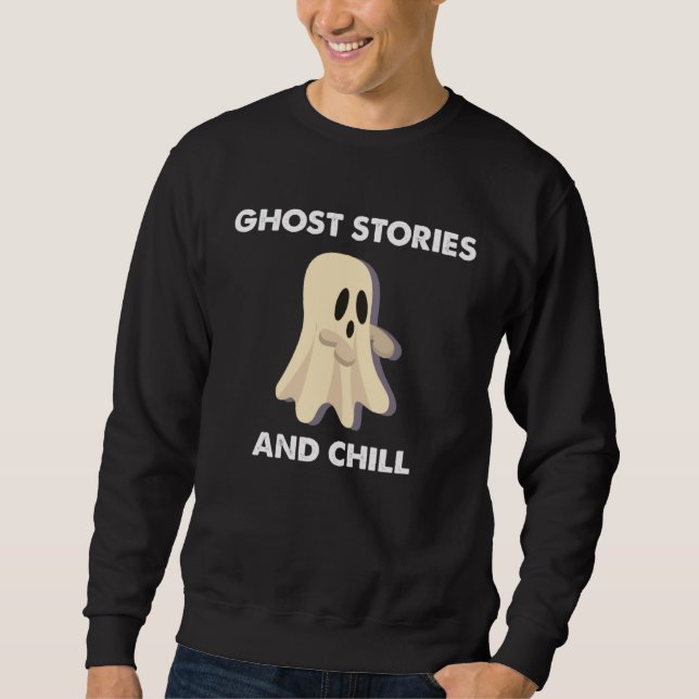 Sudadera Historias de fantasmas y escalofríos (Anverso)