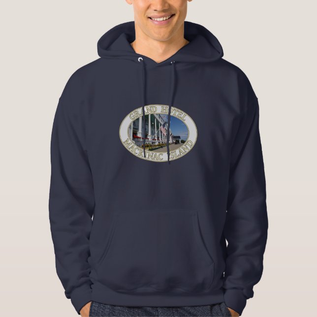 Sudadera Histórico Grand Hotel en la isla Mackinac, Michiga (Anverso)