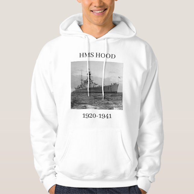 Sudadera HMS Hood Hoodie "HMS Hoodie" (Anverso)