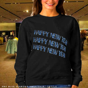 Sudadera HNY-Blue Diamond