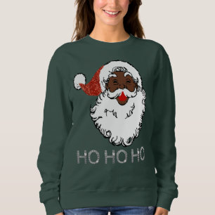 Sudadera ho black santa
