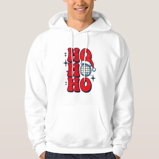 Sudadera Ho ho ho feliz navidad (Anverso)