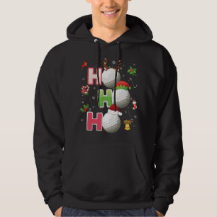 Sudadera Ho Ho Ho Ho Golf Ball Navidades Santa Elf Reindeer