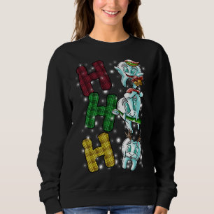 Sudadera Ho Ho Ho Ho Ho Teeth Santa Dentist Dental Ugly Nav