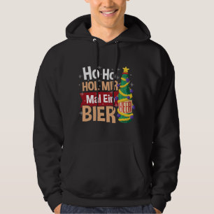 Sudadera Ho Hol mir en Bier Christmas Tree Beer259