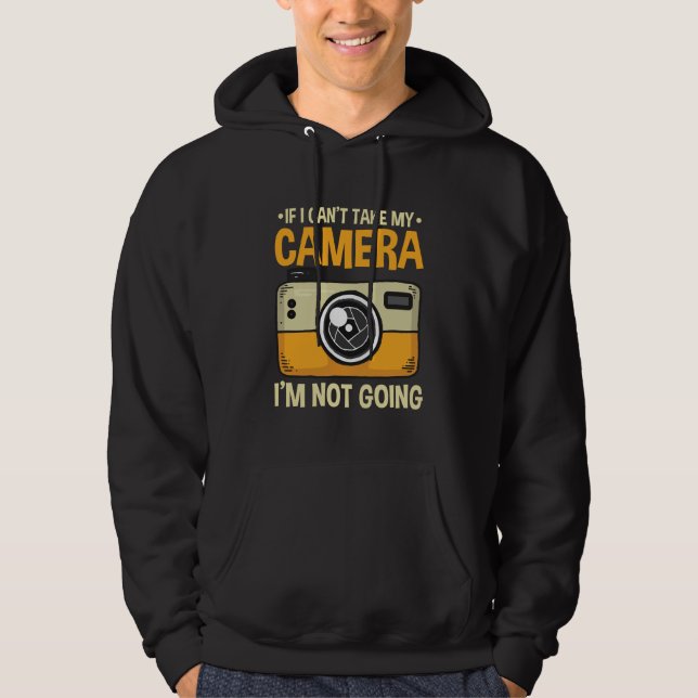 Sudadera Hobby Camera, adicta a la fotografía (Anverso)