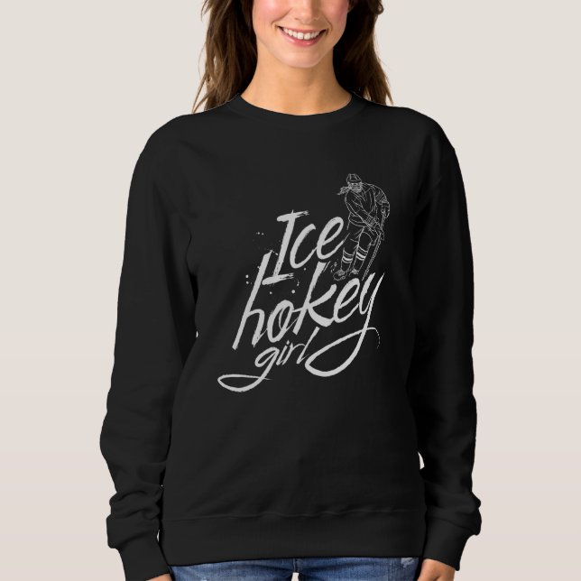 Sudadera Hobby del equipo de entrenadores de Chica de hocke (Anverso)