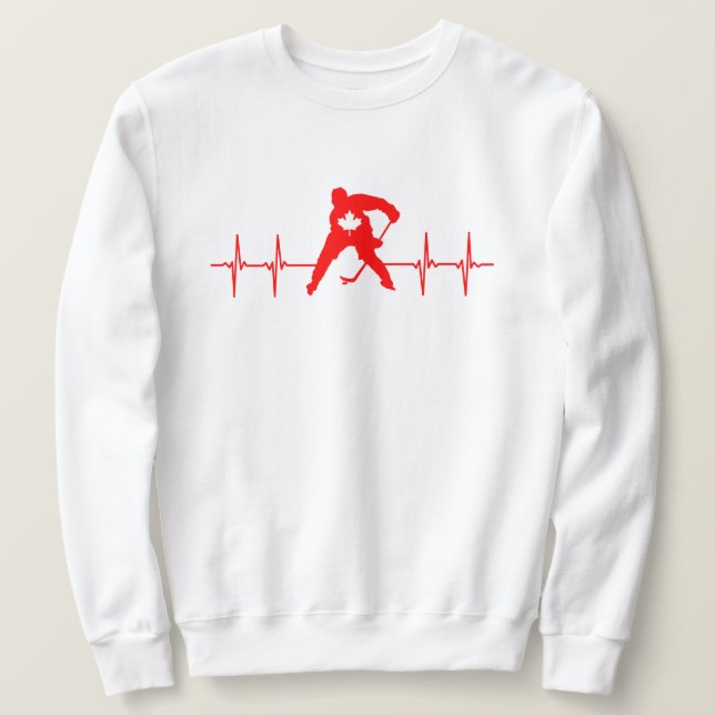 Sudadera Hockey Canadá (Anverso del diseño)