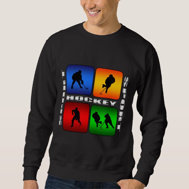 Sudadera Hockey espectacular (Anverso)