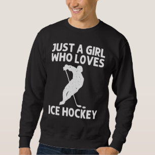 Sudadera Hockey Guay Sobre Hielo Para Chicas Jugar De Hocke